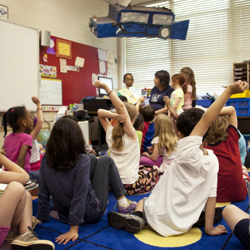 Classroom group image